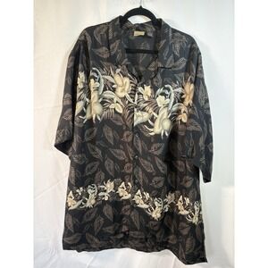 Axist shirt size xl tropical beach short sleeve button up